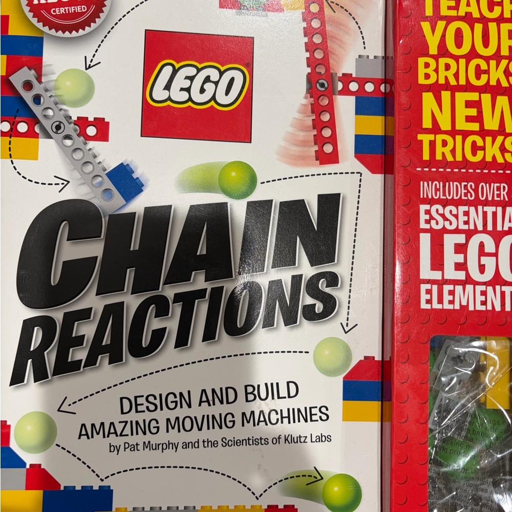 Lego Chain Reactions Building Set - Red, Yellow, Green, Blue